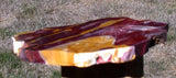 Australian Mookaite 7&quot; Polished Display Slab - BEAUTIFULLY POLISHED REDS!!