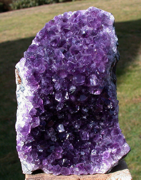 SiS: Uruguay Amethyst Crystal Sculpture - SUPER DEEP Purple GEM QUALITY!!