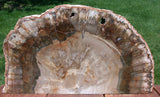 SIMPLY AMAZING 15" Madagascar Petrified Wood Log Mantle Piece - Beautifully Polished!
